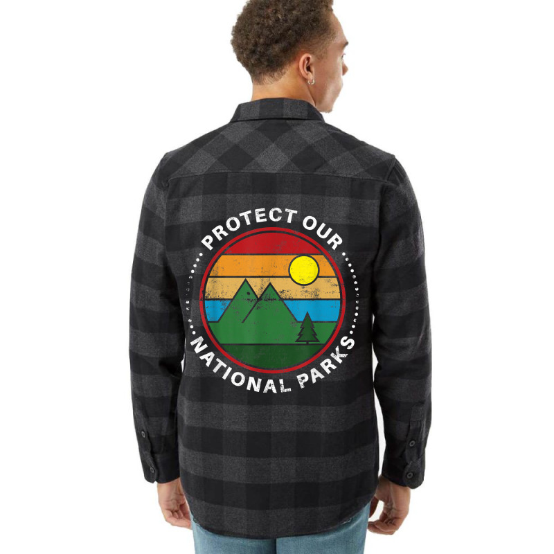 Protect Our National Parks   Nature Lover National Flannel Shirt by qadina | Artistshot