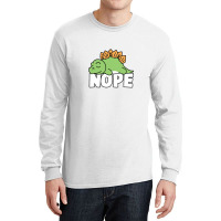 Napping Dinosaur Tee Funny Long Sleeve Shirts | Artistshot