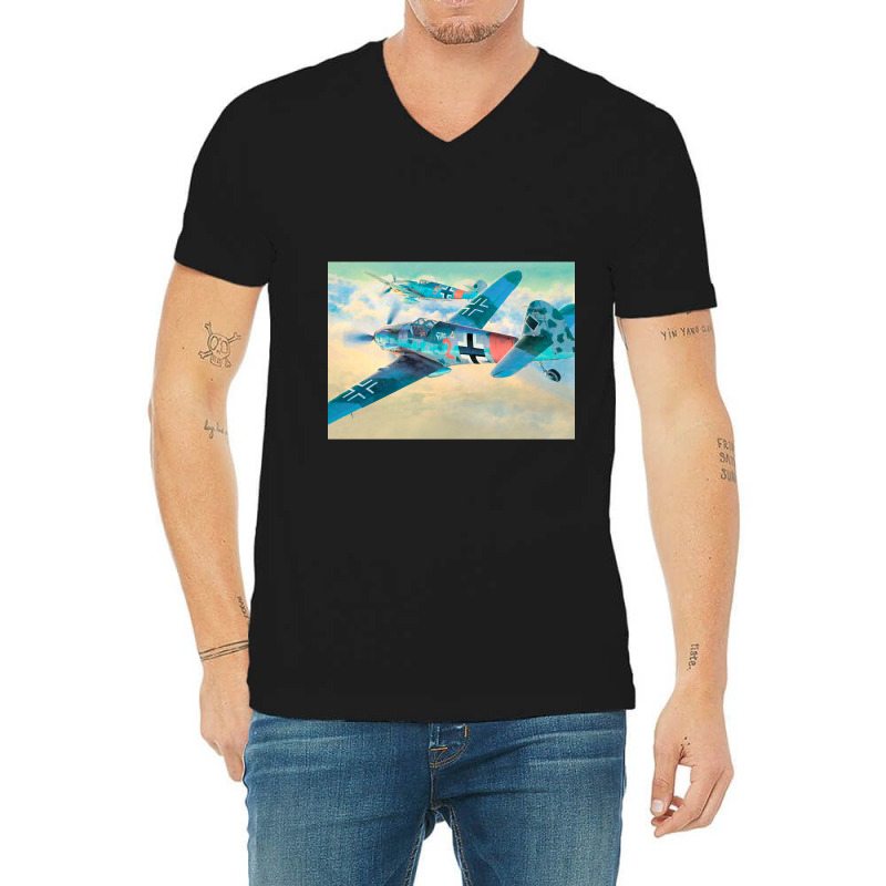 Trending Bf 109 V-neck Tee | Artistshot