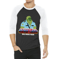 Limited Edition Big Moss Man 3/4 Sleeve Shirt | Artistshot