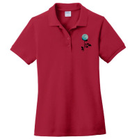 Moon Ladies Polo Shirt | Artistshot