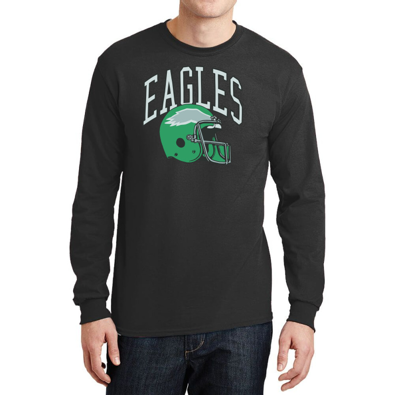 Philadelphia Eagle Helmet Long Sleeve Shirts | Artistshot