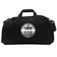 New York Urban Hip Hop Streetwear Brooklyn Pullove Active Duffel | Artistshot