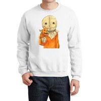 Trick Or Treat Funny Cute Sam Halloween 2022 Costu Crewneck Sweatshirt | Artistshot