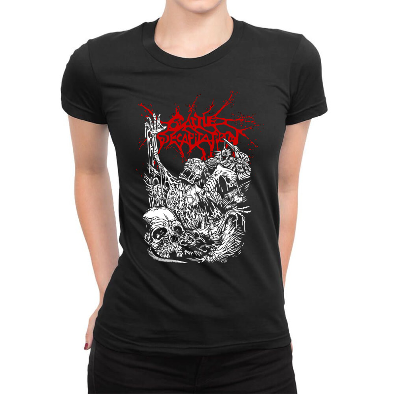 Cattle Decapitation Design Ladies Fitted T-Shirt by trhonyjarezm | Artistshot