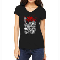 Cattle Decapitation Design Women's V-neck T-shirt | Artistshot