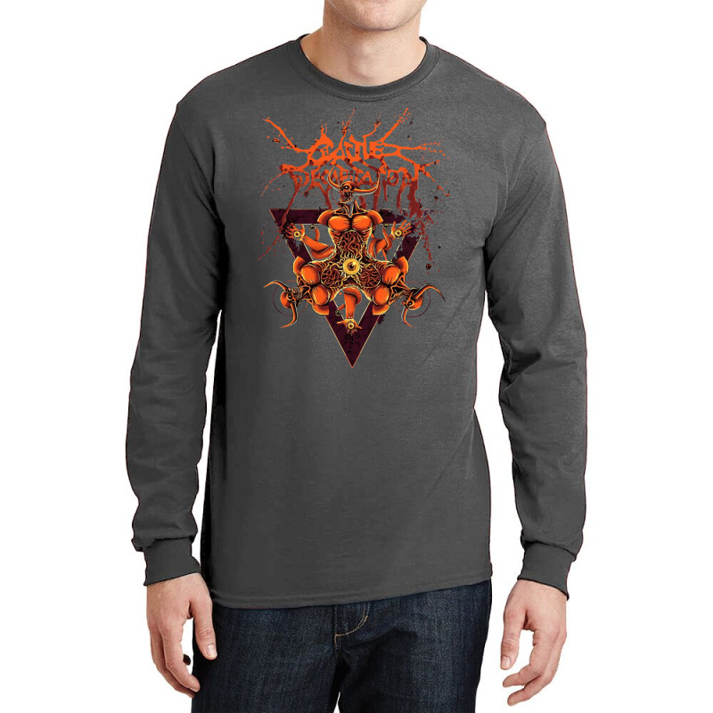 Cattle Decapitation Eyes Triangle Long Sleeve Shirts by trhonyjarezm | Artistshot