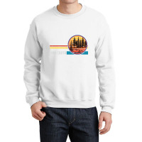 Retro Vintage Minnesota Mn 80s Lake Forest Mountai Crewneck Sweatshirt | Artistshot