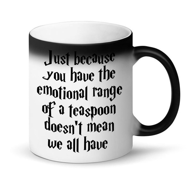 The Emotional Range Of A Teaspoon 56 Magic Mug | Artistshot