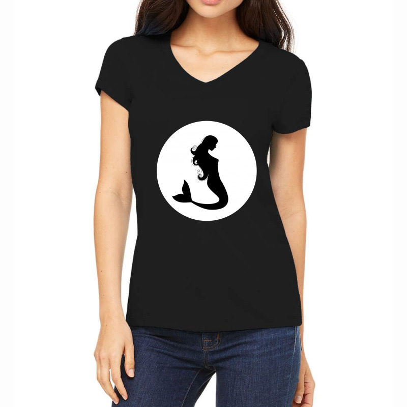 Mermaid Women's V-neck T-shirt | Artistshot