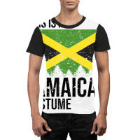 This Is My Jamaican Flag Costume Designs For Hallo Graphic T-shirt | Artistshot