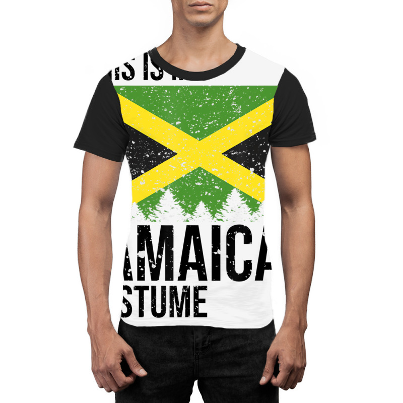 This Is My Jamaican Flag Costume Designs For Hallo Graphic T-shirt | Artistshot