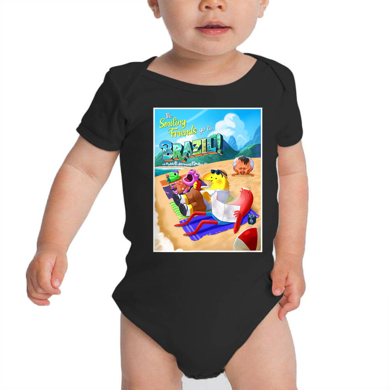 The Smiling Friends Go To Brazil! T Shirt Baby Bodysuit | Artistshot