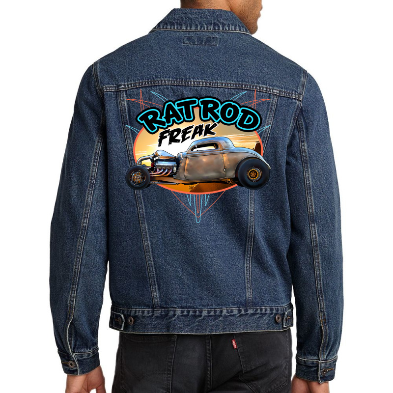 Rat Rod Freak Men Denim Jacket | Artistshot