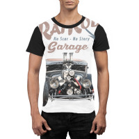 Rat Rod Garage Graphic T-shirt | Artistshot