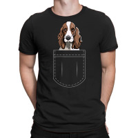 English Springer Spaniel In The Pocket Shirt Men W T-shirt | Artistshot