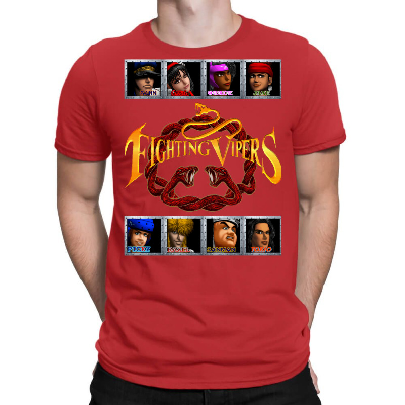 Fighting Vipers T-Shirt by elmirnaswaa | Artistshot