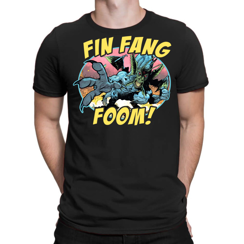 Fin Fang Foom (for Black Shirts) T-Shirt by elmirnaswaa | Artistshot