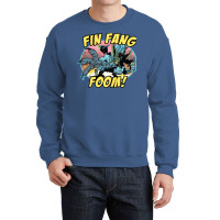 Fin Fang Foom (for Light Shirts) Crewneck Sweatshirt | Artistshot