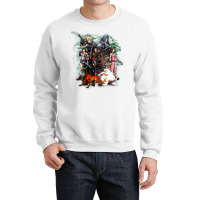 Final Fantasy Vii   Collage Crewneck Sweatshirt | Artistshot