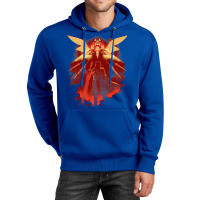 Red Hunter Unisex Hoodie | Artistshot