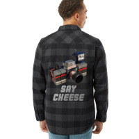 Reflector Say Cheese Flannel Shirt | Artistshot