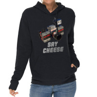 Reflector Say Cheese Lightweight Hoodie | Artistshot