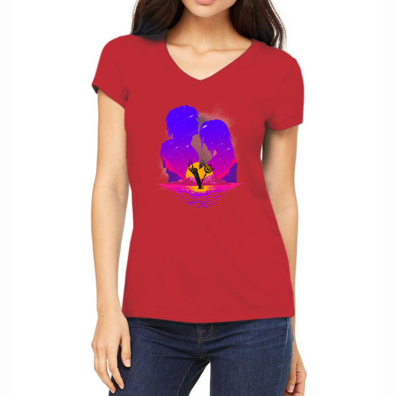 Tidus X Yuna 2 Final Fantasy X Women's V-Neck T-Shirt by imnidadianis2 | Artistshot