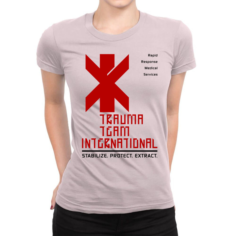 Trauma Team International Ladies Fitted T-Shirt by leslinlucsonz | Artistshot