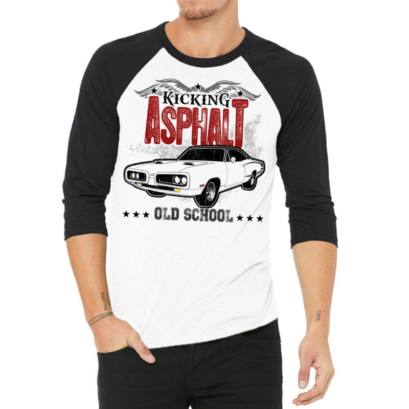 Kicking Asphalt   Super Bee   Light Apparel 3/4 Sleeve Shirt | Artistshot