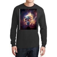 Fire Skull Long Sleeve Shirts | Artistshot