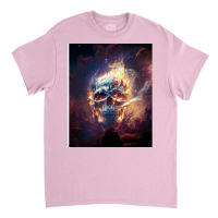 Fire Skull Classic T-shirt | Artistshot