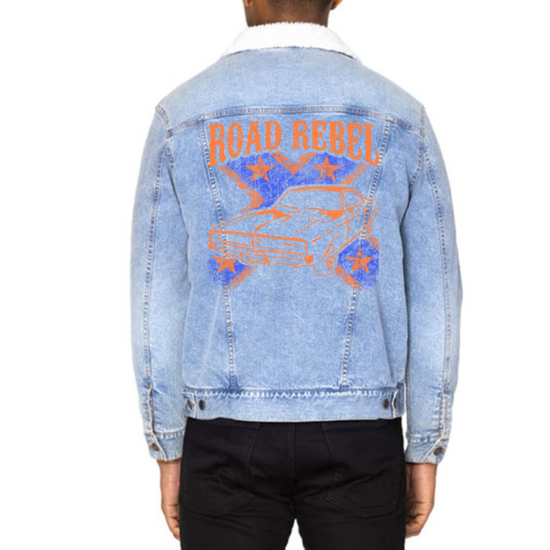 Road Rebel Unisex Sherpa-lined Denim Jacket | Artistshot