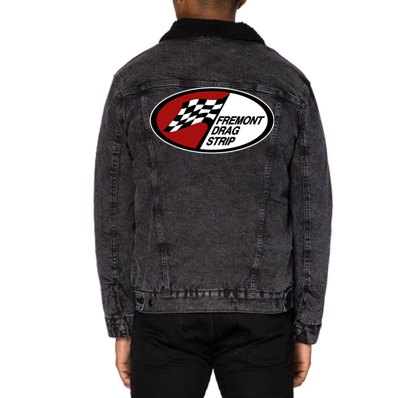 Fremont Dragstrip Unisex Sherpa-Lined Denim Jacket by elmirnaswaa | Artistshot