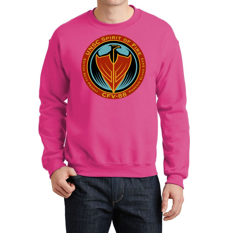 Unsc Spirit Of Fire Crewneck Sweatshirt | Artistshot