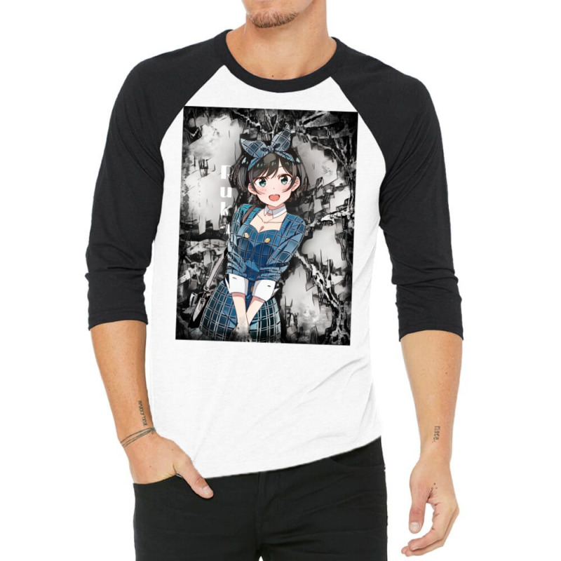 Ruka. Rent A Girlfriend 3/4 Sleeve Shirt | Artistshot