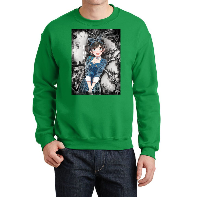 Ruka. Rent A Girlfriend Crewneck Sweatshirt | Artistshot