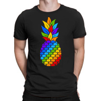 Cute Colorful Pineapple Cartoon Fruit T-shirt | Artistshot