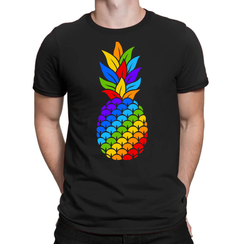 Cute Colorful Pineapple Cartoon Fruit T-shirt | Artistshot