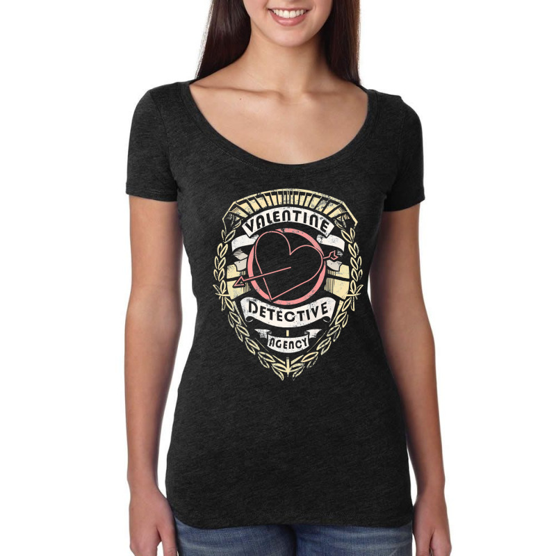 Valentine Detective Agency Women's Triblend Scoop T-shirt by imnidadianis2 | Artistshot