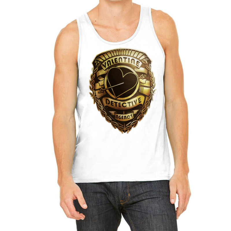 Valentine Detective Agency Gold Tank Top by imnidadianis2 | Artistshot