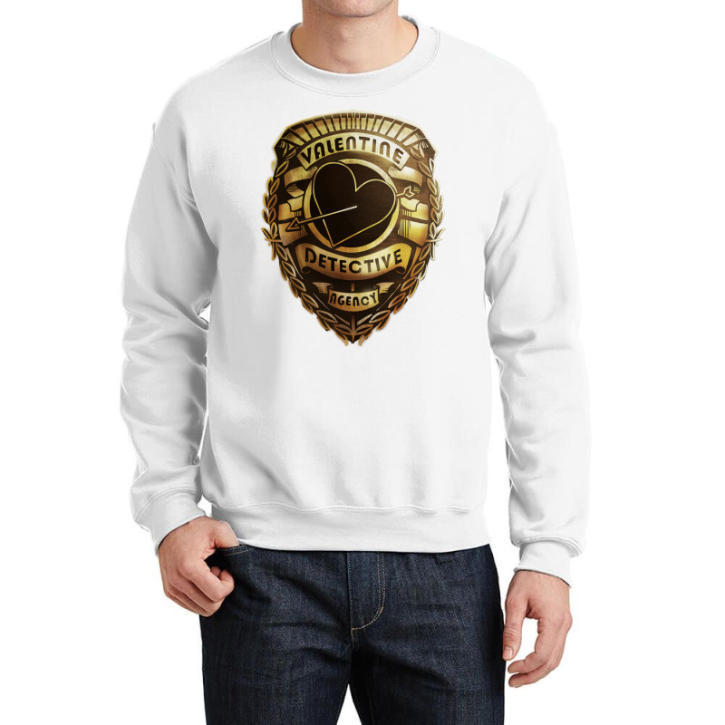 Valentine Detective Agency Gold Crewneck Sweatshirt by imnidadianis2 | Artistshot