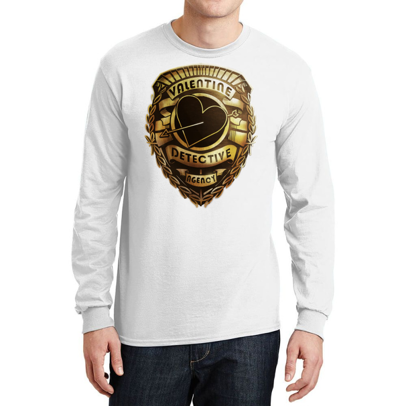 Valentine Detective Agency Gold Long Sleeve Shirts by imnidadianis2 | Artistshot