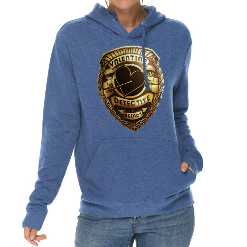 Valentine Detective Agency Gold Lightweight Hoodie by imnidadianis2 | Artistshot