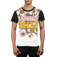 Stay Wild Flower Child Hippie Daisy Wiccan Science Graphic T-shirt | Artistshot