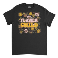 Stay Wild Flower Child Hippie Daisy Wiccan Science Classic T-shirt | Artistshot