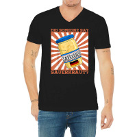 Sauerkraut Bio Gärtofp Sauerkohl Germany T Shirt V-neck Tee | Artistshot