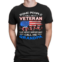 Proud Army Veteran Grandpa Fathers Day Shirt Gifts T-shirt | Artistshot