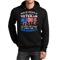 Proud Army Veteran Grandpa Fathers Day Shirt Gifts Unisex Hoodie | Artistshot