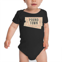 Ticket To Pound Town 7.62 Caliber Morale Tactical Baby Bodysuit | Artistshot